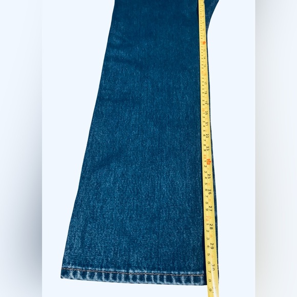 Levi's Western Fit Men's Dark Blue Relaxed Jeans. 100% Cotton - Picture 12 of 12